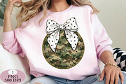 Camouflage Baseball Coquette Png, an Illustration by Daily.Designs (Thumbnail 4 of 5)
