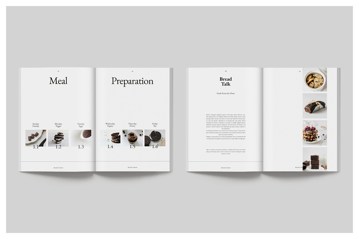 BLUSHFUL Recipes Book Cookbook, a Magazine Template by Arif Tri Ananta (Photo 10 of 14)