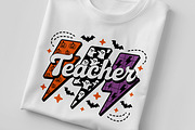 Lightning Teacher Ghost Boo Pumpkin, a Seasonal Illustration by Unique Design Team (Thumbnail 3 of 7)