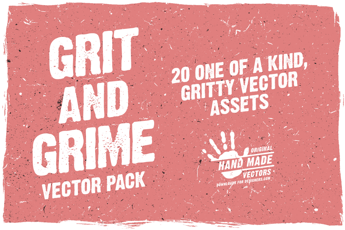 Grit and Grime - Vector Pack, a Texture Graphic by Downloads for Designers (Photo 1 of 7)