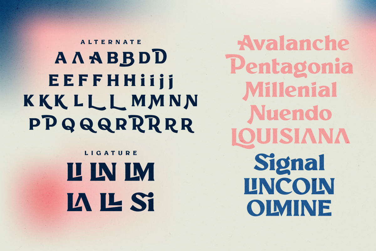 Millik Font, a Serif Font by Bagerich Type Foundry (Photo 5 of 10)