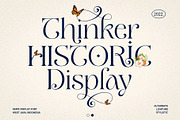 Thinker Historic, a Serif Font by INKSUN™ (Thumbnail 1 of 8)