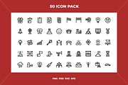 Success icons, an Outline Icon by Wencory (Thumbnail 1 of 2)