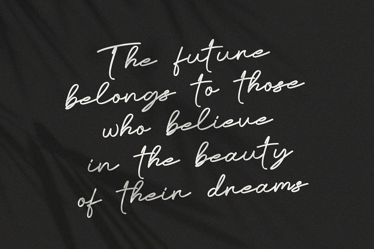 Remonila Elegant Handwritten Script, a Handwritten Font by BrandSemut (Photo 9 of 12)