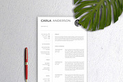Resume Template / CV, a Resume Template by Peunayah (Thumbnail 1 of 8)