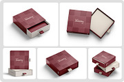 Sliding Jewelry Gift Box Mockup, a Packaging Mockup by Ram Studio LLC (Thumbnail 2 of 12)