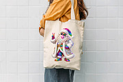 Christmas Glitter Santa PNG Bundle, a Seasonal Illustration by CreationArt (Thumbnail 7 of 7)