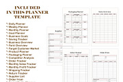 Business Planners Bundle CANVA, a Stationery Template by DesignByStore (Thumbnail 2 of 5)