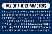 CS Mathias Drawn, a Sans Serif Font by Craft Supply Co. (Thumbnail 8 of 8)