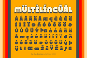 Oui Club Seventies Retro Font, a Font by Oui Studio (Thumbnail 8 of 10)