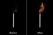 Fire Photoshop Brushes, a Brush Add-On by Freezerondigital (Thumbnail 4 of 11)