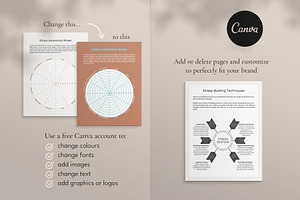 Coping With Stress Canva Templates