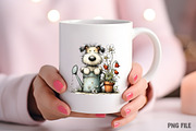 Whimsical Spring Dog Clipart PNG, an Illustration by Craft Nest (Thumbnail 7 of 11)