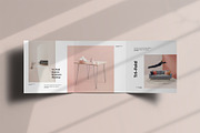 Tri-Fold Square Brochure Mock-up, an Advertising Mockup by Se٧enStudio (Thumbnail 1 of 16)