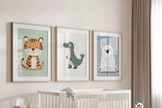 Cute Posters For Kids. Nursery Room., a Graphic by Designwork (Thumbnail 5 of 9)