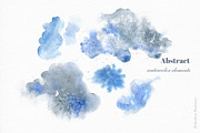 Snow Mice. Clipart set., a Decorative Illustration by Dinkoobraz (Thumbnail 11 of 12)