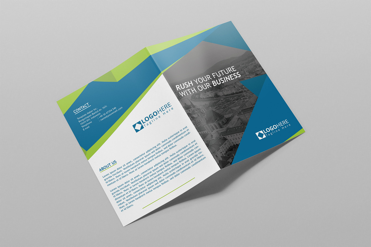 Bifold Brochure Template, a Brochure Template by assaiv (Photo 4 of 7)