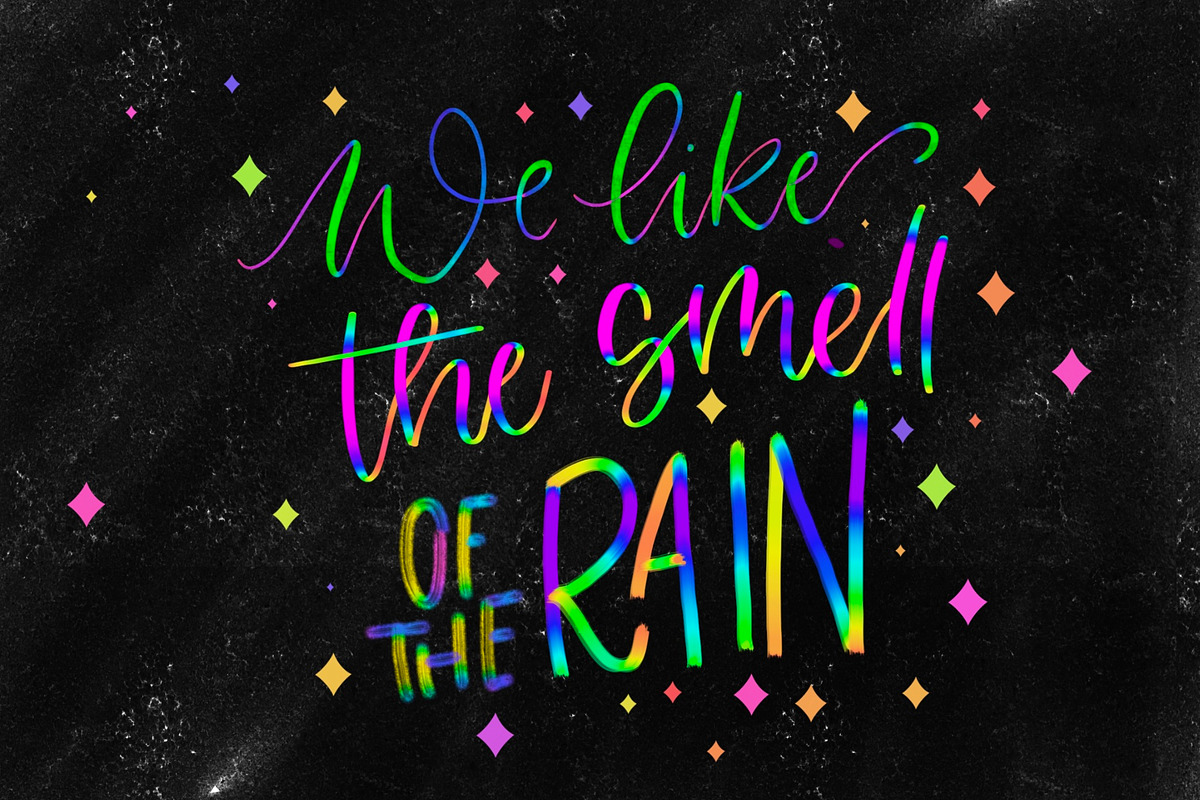 Color Fun - Procreate Brushes, a Brush Add-On by michalhirt (Photo 7 of 7)