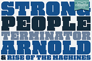 Bloque, a Slab Serif Font by Corradine Fonts (Thumbnail 4 of 6)