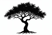 Black Tree SVG Bundle, an Illustration by hafijul (Thumbnail 3 of 21)