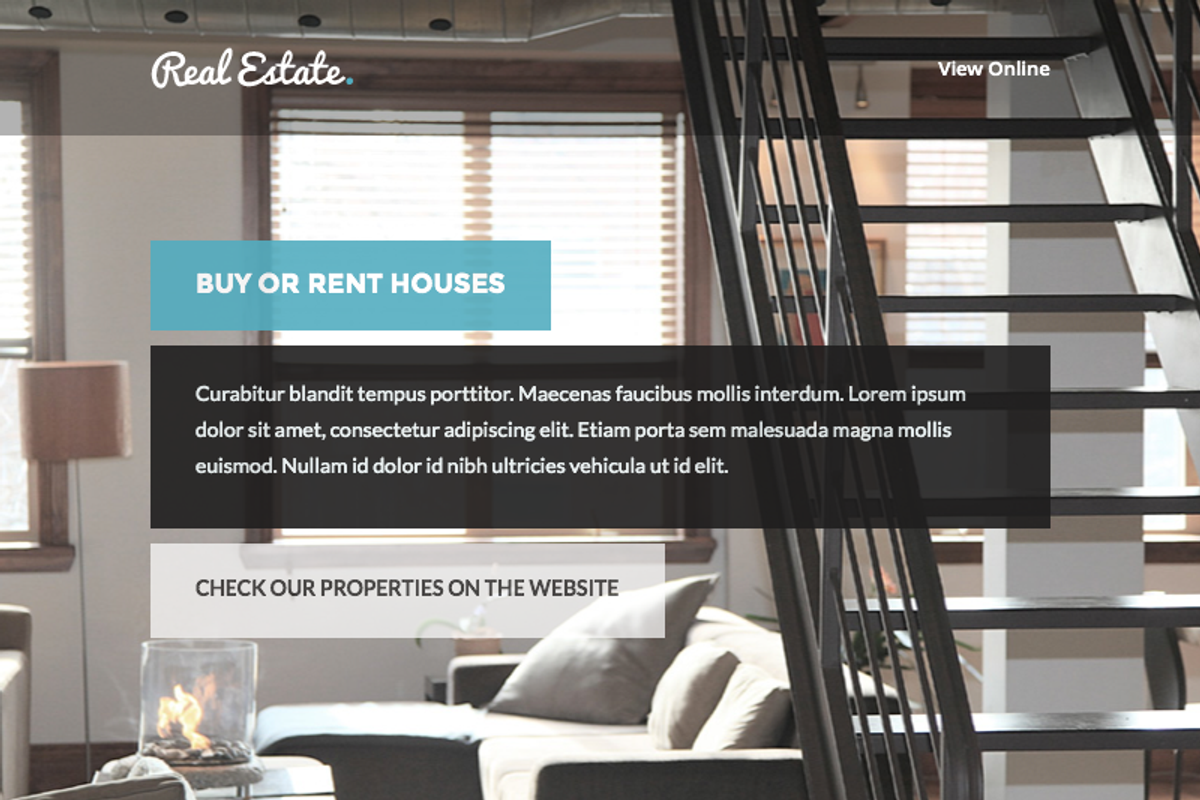 RealEstate + Online Template Builder, an Email Template by DynamicXX (Photo 2 of 2)