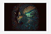 Sham Collection · Shaman Art, a Person Illustration by milatovar (Thumbnail 3 of 18)