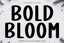 Bold Bloom