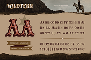 The Wildtern Typeface, a Serif Font by Burntilldead (Thumbnail 2 of 13)