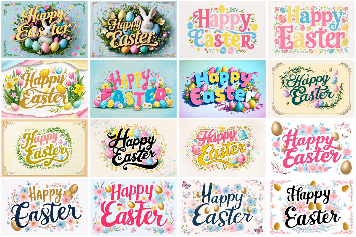 Easter Greeting Card preview 3