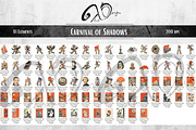 Carnival of Shadows: A Spooky 1950s, a Person Illustration by NiiiNArt (Thumbnail 6 of 6)