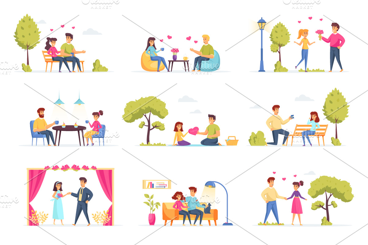 Flat Concepts Illustrations, a Finance Illustration by alexdndz (Photo 6 of 21)