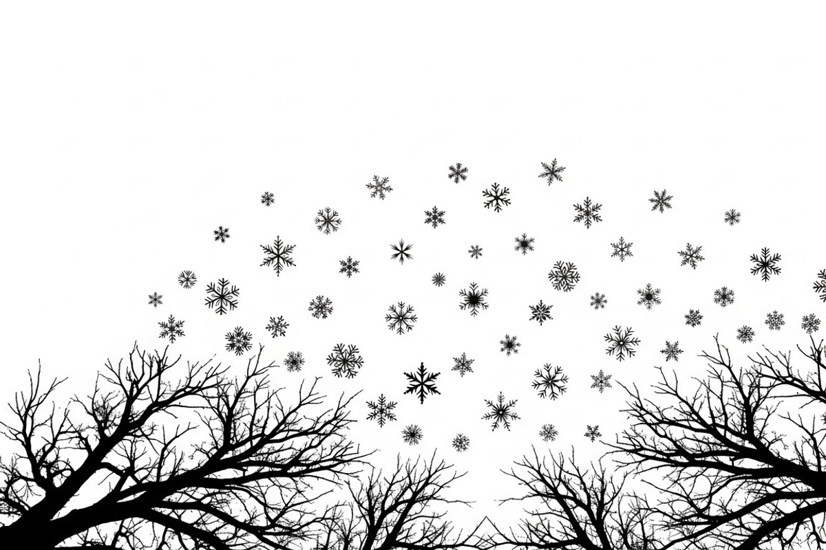 Winter Snow Silhouettes feature, an Illustration by Amazin_art (Photo 14 of 42)