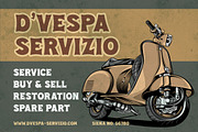 Vespalogy - Authentic Display Font, a Font by Almarkhatype (Thumbnail 3 of 10)