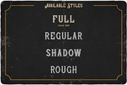 Whiskey Stones Typeface, a Script Font by VozzyStock (Thumbnail 4 of 7)
