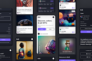 NFT Website, an UI Kit Template by Julia Shagofferova (Thumbnail 13 of 13)