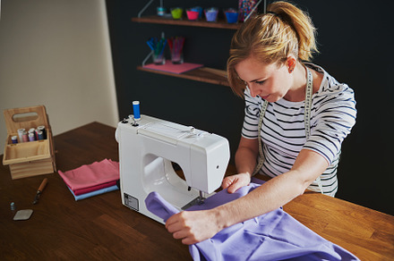 Female fashion designer stock photo containing craft and designer, a Person Photo by Stefan & Janni
