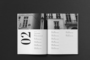 PARIS Magazine Template, a Magazine Template by Dorondo.Art (Thumbnail 3 of 9)