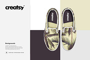 Slip-on Shoes Mockup Set, a Product Mockup by Creatsy (Thumbnail 7 of 9)