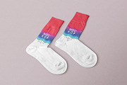 Socks Mockup, a Product Mockup by PixelVoyager (Thumbnail 3 of 6)