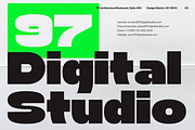 Dork Raft | Extra Bold Grotesk, a Sans Serif Font by gracetype_studio (Thumbnail 4 of 11)
