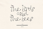 Dandelion Hand Drawn Font, a Handwritten Font by Madeline ODonoghue Design (Thumbnail 8 of 11)