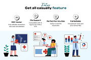 Modern Healthcare & Medical, a Healthcare Illustration by orenjidesign (Thumbnail 3 of 8)
