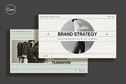 Brand Strategy Presentation Template, a Presentation Template by Moscovita Studio (Thumbnail 1 of 9)