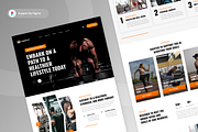 Active FitPal - Fitness Landing Page, a Landing Page Template by Annora Studio (Thumbnail 3 of 4)