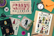 Creepy Halloween, a Decorative Illustration by kateja (Thumbnail 1 of 11)