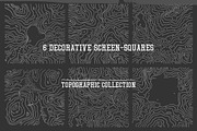 Authentic topographic collection, a Background Graphic by Digithings (Thumbnail 4 of 8)