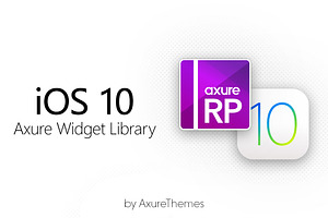IOS 10 Axure Widget Library