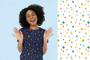 Mid Century Modern Seamless Patterns, a Pattern Graphic by ArtIrisArt (Thumbnail 4 of 7)