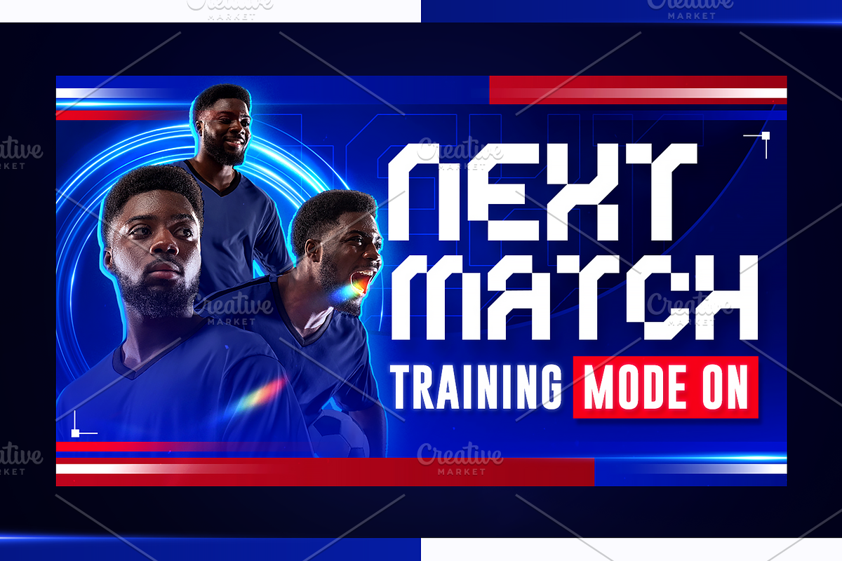 Football YouTube Thumbnail Pack, a Social Media Template by OnurDemircan (Photo 5 of 6)