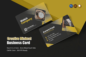 Creative Minimal - Business Card